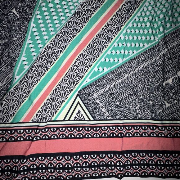 Calvin Klein Womens Multi Color Print Sleeveless Drape Neck Tank Top Size 3X NWT - Picture 8 of 9